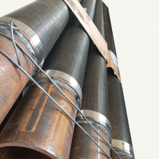 Обсадной фильтр проволочный 273х4500 стальной - Обсадные фильтры для скважин стальные от ЗАО «ПО «Спецбурмаш» | 